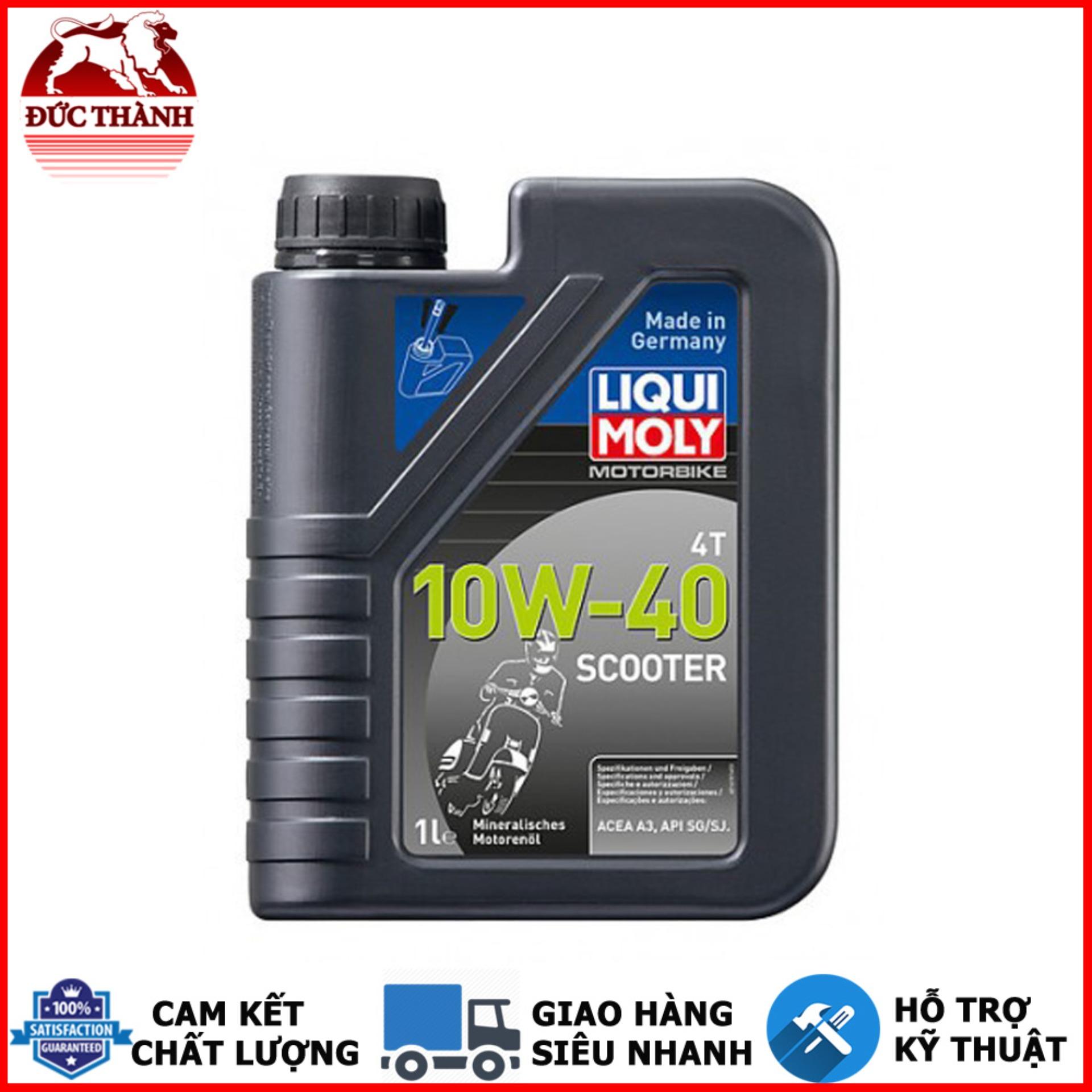 Nhớt chuyên dùng cho xe tay ga Liqui Moly Motorbike Scooter 10W-40 20832 1lit