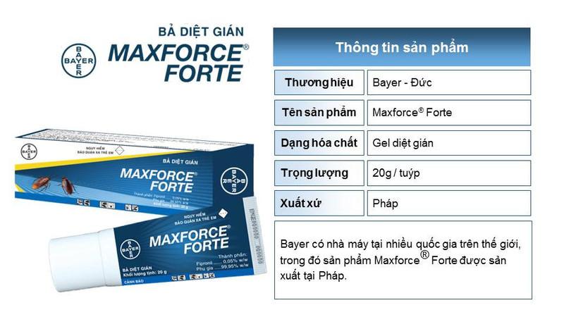 Gel diệt Gián đức Maxforce 20 gam - Đức