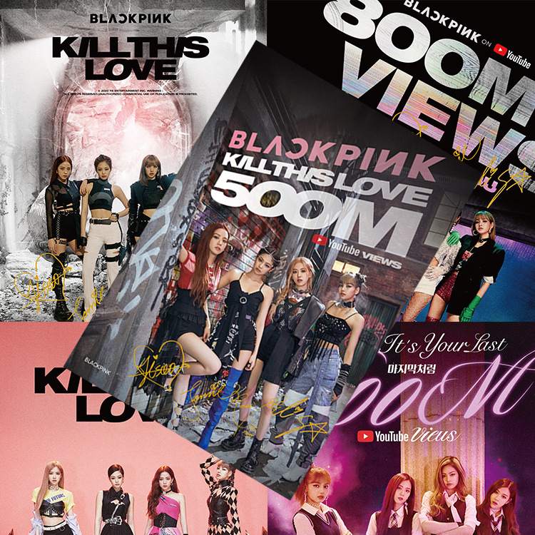 Poster Blackpink áp phích treo tường 8 tấm khác nhau