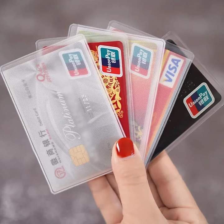 [HCM]COMBO 5 BAO NHỰA PVC DẺO BỌC THẺ CĂN CƯỚC THẺ NGÂN HÀNG GIÚP BẢO VỆ THẺ KHÔNG BỊ GÃY HAY BỊ TRẦY XƯỚC - BAO NHỰA PVC DẺO BỌC THẺ CĂN CƯỚC THẺ NGÂN HÀNG