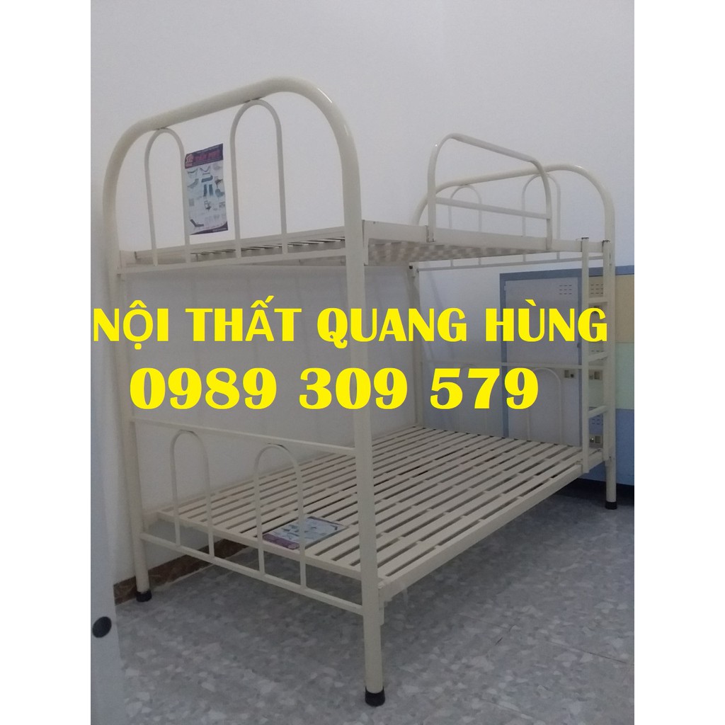 [HCM]GIƯỜNG SẮT 2 TẦNG ỐNG TRÒN