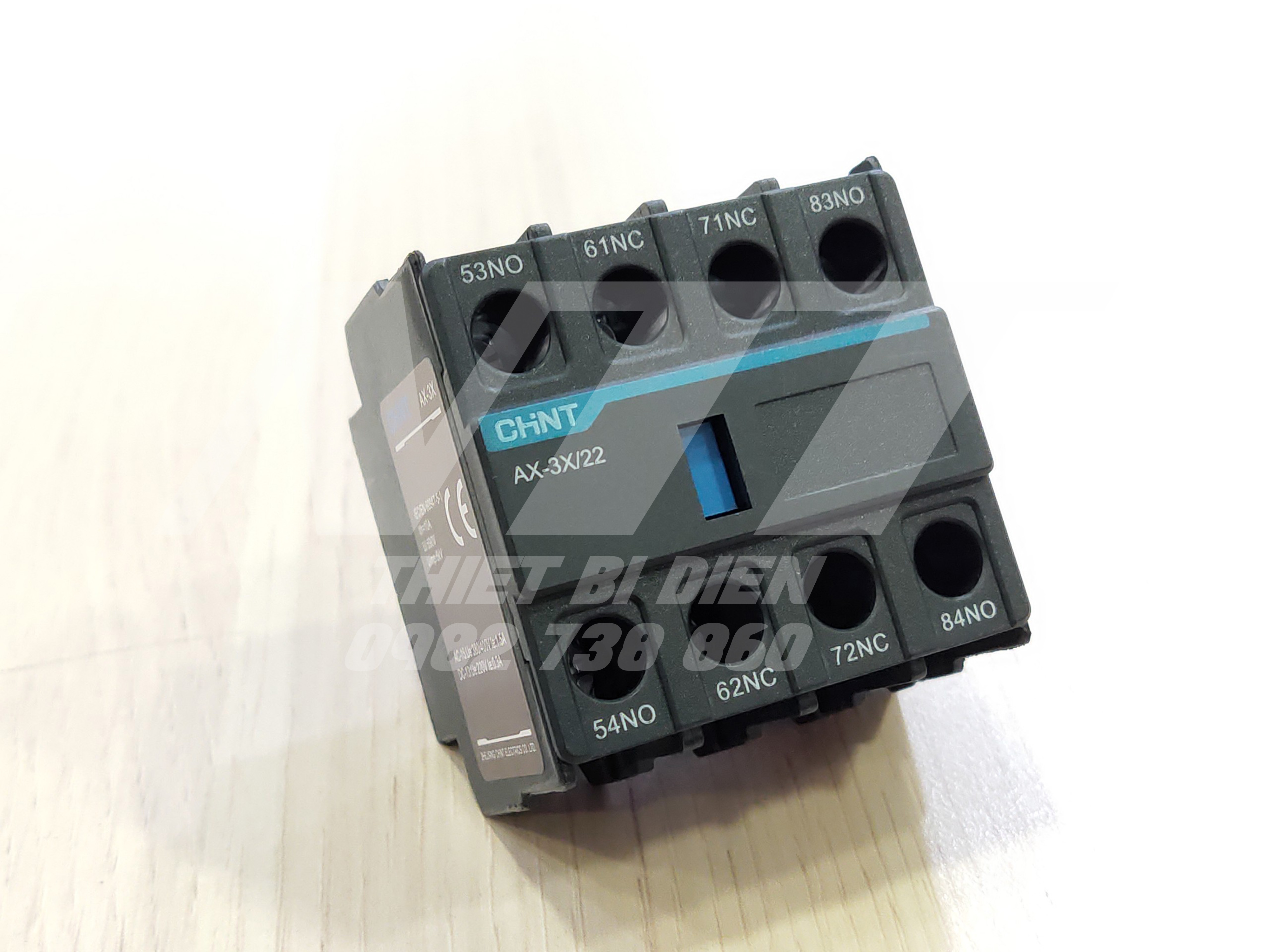 Tiếp điểm phụ Contactor AX-3X/22 Chint