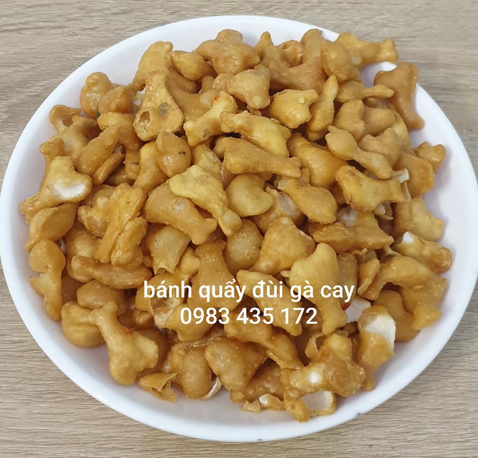 [Quà tết 2022]bánh quẩy đùi gà cay giòn 200g/500g/1kg-đồ ăn vặt-bách hoá online