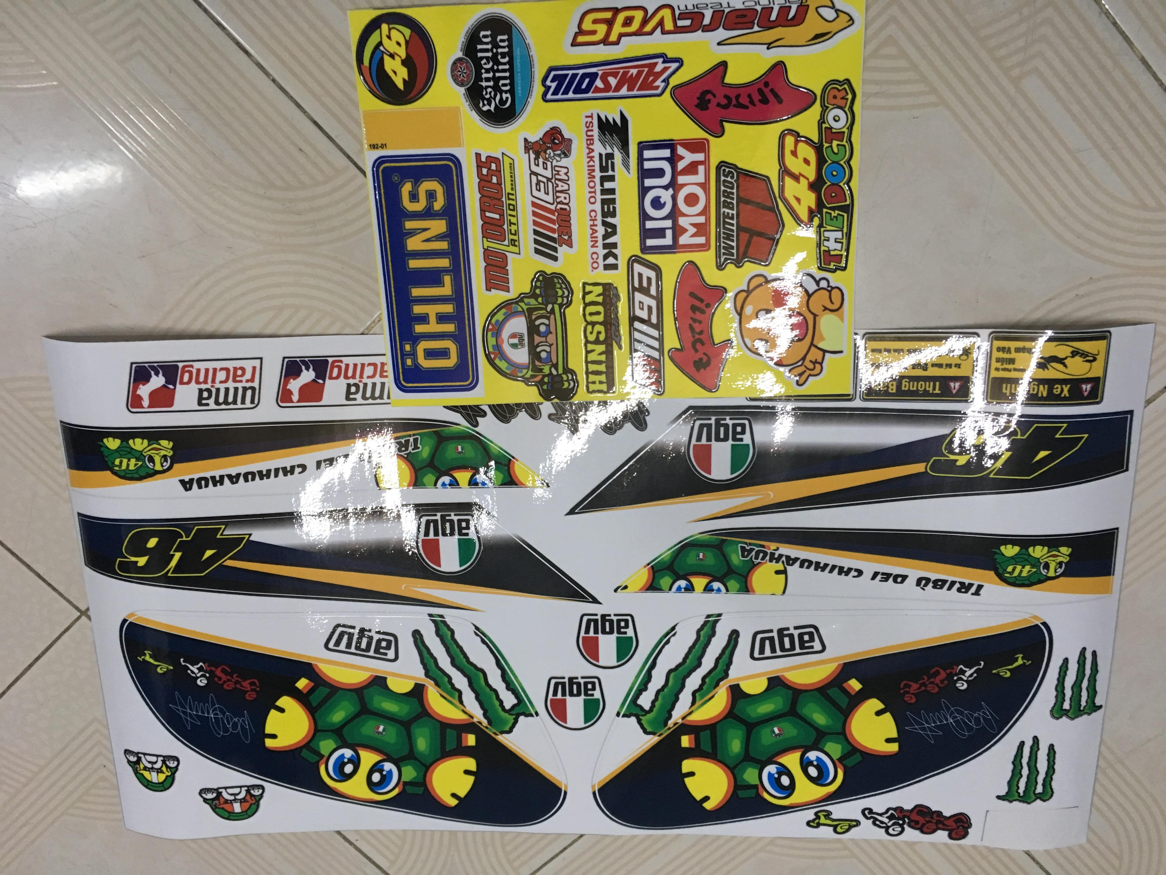 [HCM]Tem cub rùa 81 tặng sét tem logo