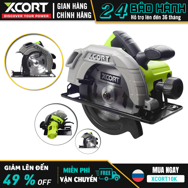 [ GIẢM GIÁ ] Máy cưa gỗ - Máy cưa đĩa tròn 1450W - Tặng kèm lưỡi 185mm