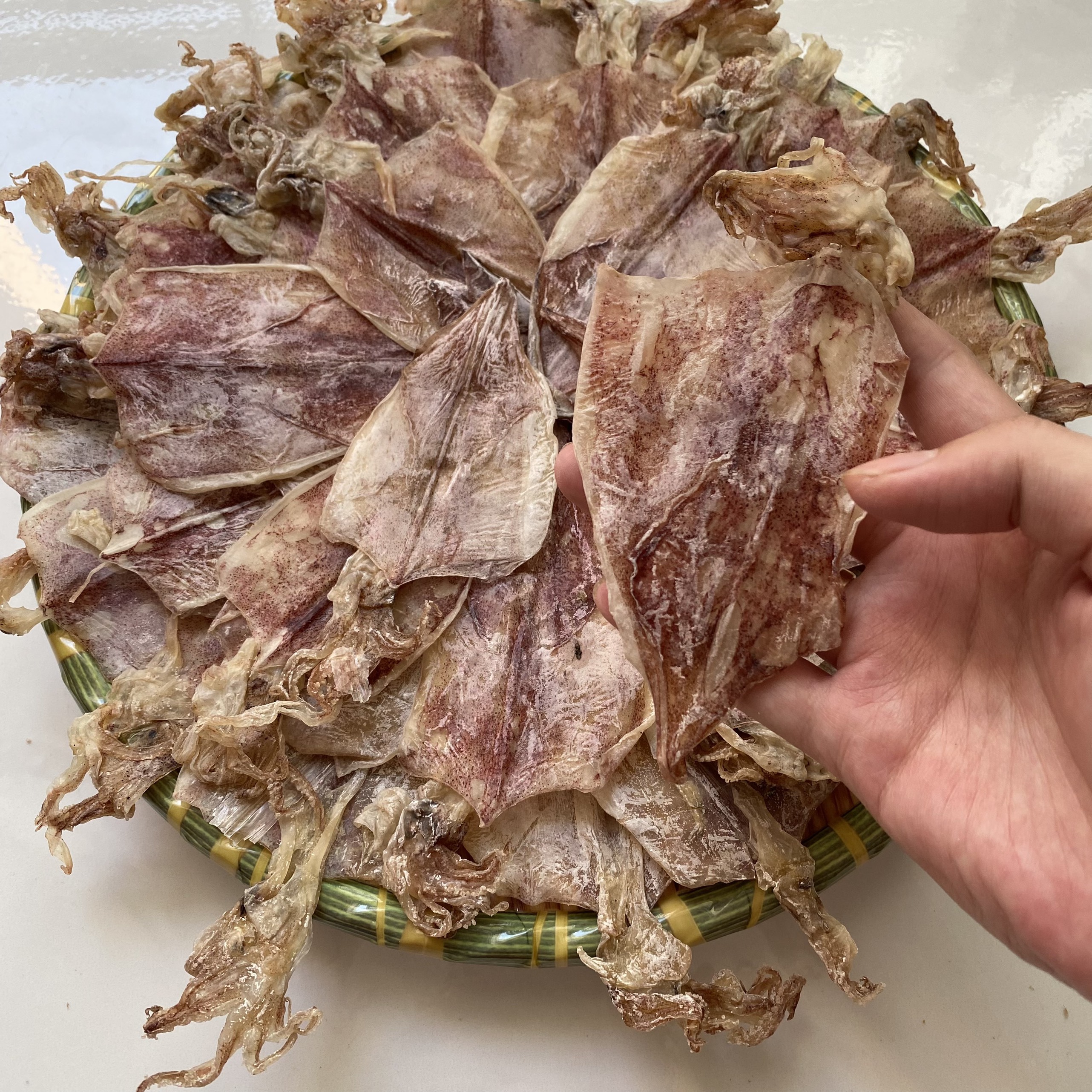 Mực khô nhà làm size trung, ngọt thịt 1 gói 500g - Đặc sản Phan Rang