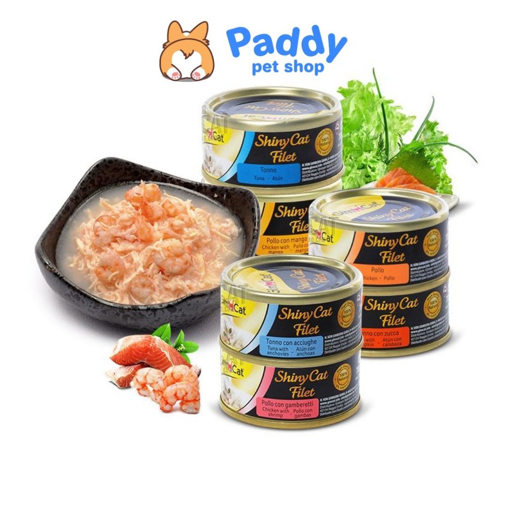 Pate gimcat shiny cat filet cho mèo mọi lứa tuổi