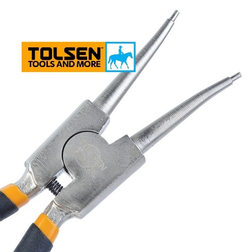 Kềm phe mũi thẳng vào 180mm 7inch tolsen 10087