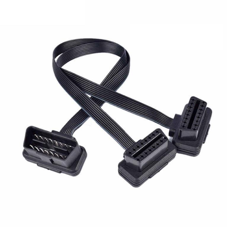 Bộ chia cổng obd ii tiện ích trên ô tô - bộ dây cáp chia 2 cổng obd ii