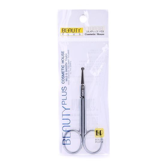 Kéo tỉa lông mũi inox đầu tròn BEAUTY PLUS NOSE SCISSORS