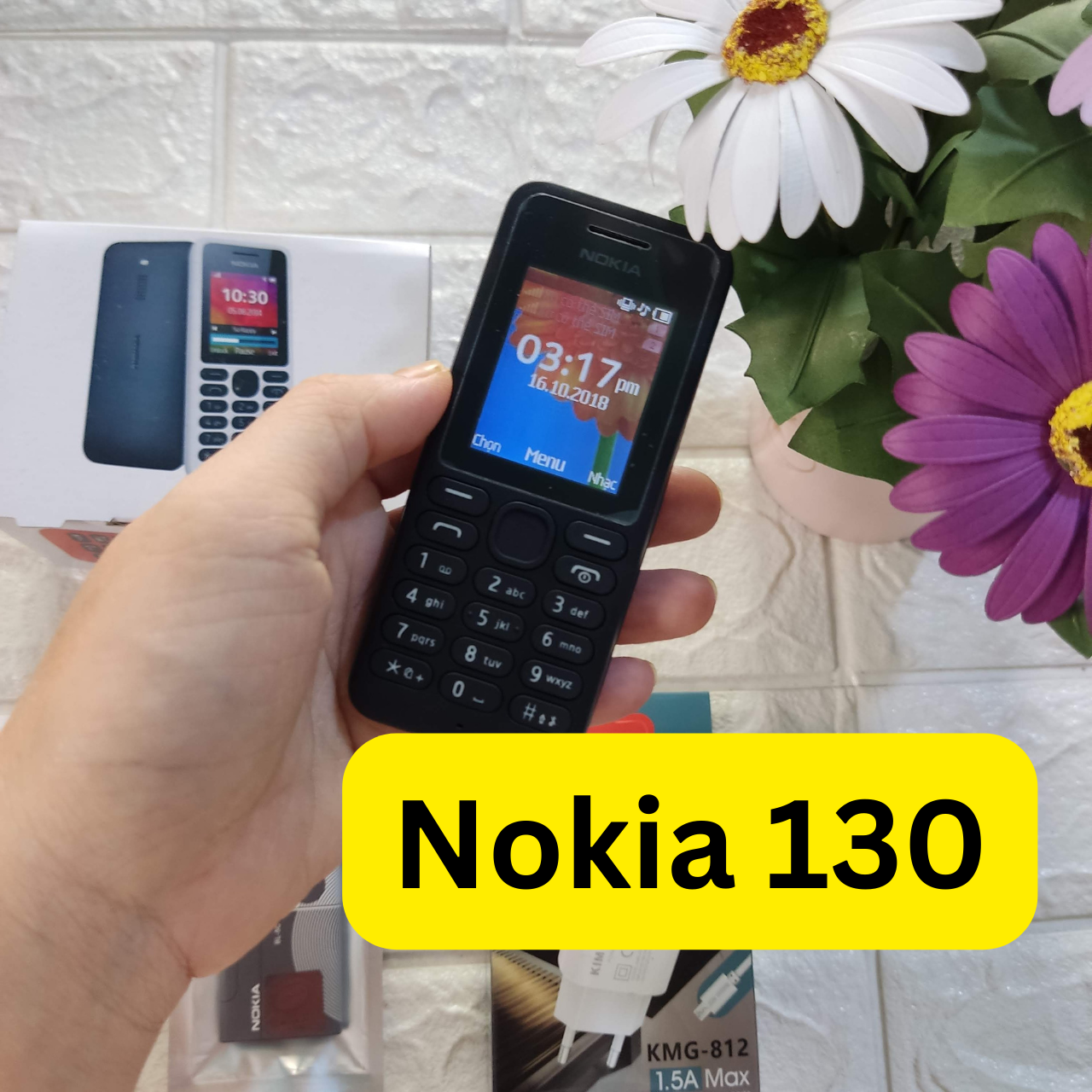 Điện thoại gia rẻ Nokia 130 nghe nhạc