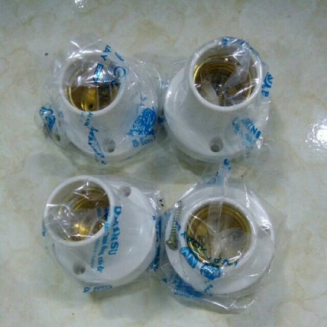 Đui cheo, đui thẳng, đui vát E27 - chính hãng Ominsu