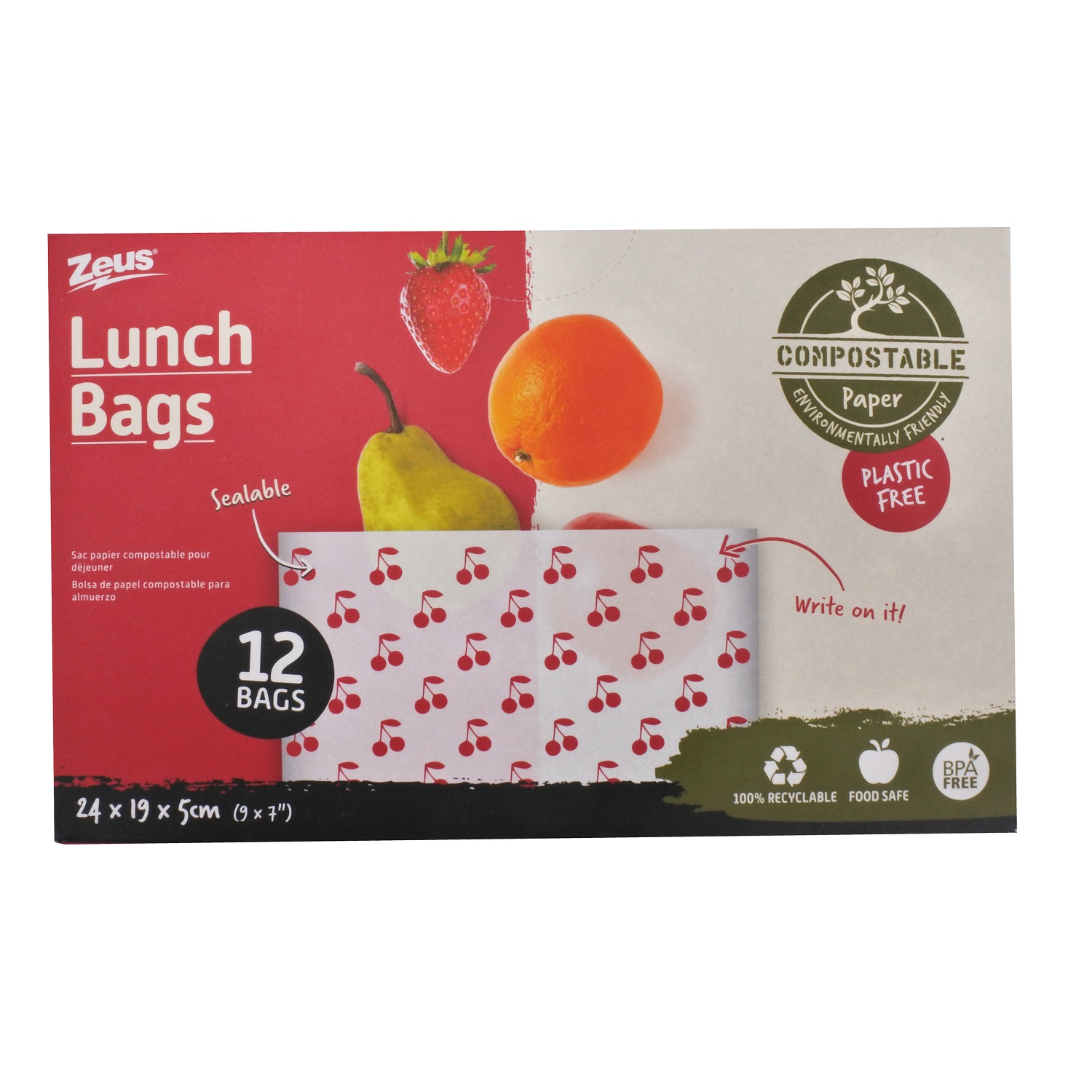 Túi bảo quản thức ăn tự phân hủy UBL BC0557