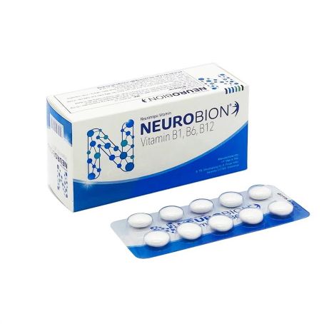 Neurobion vitamin b1, b6, b12 hộp 5 vỉ x 10 viên