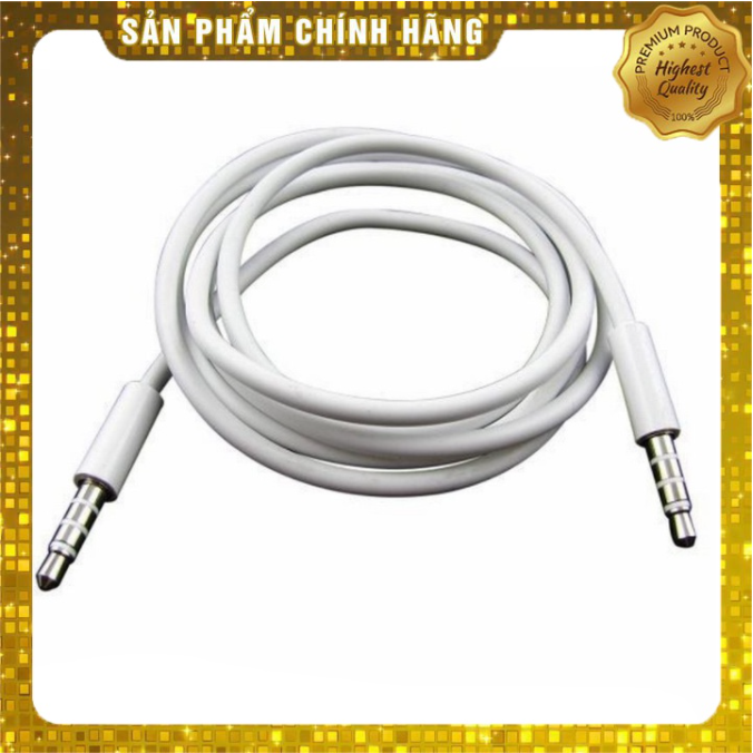Jack 4 khấc 2 đầu 3.5, dây lấy nhạc 4 khấc