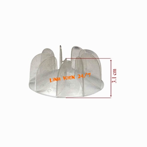 Cánh quạt máy sấy tóc ac 9 cánh trục 4mm