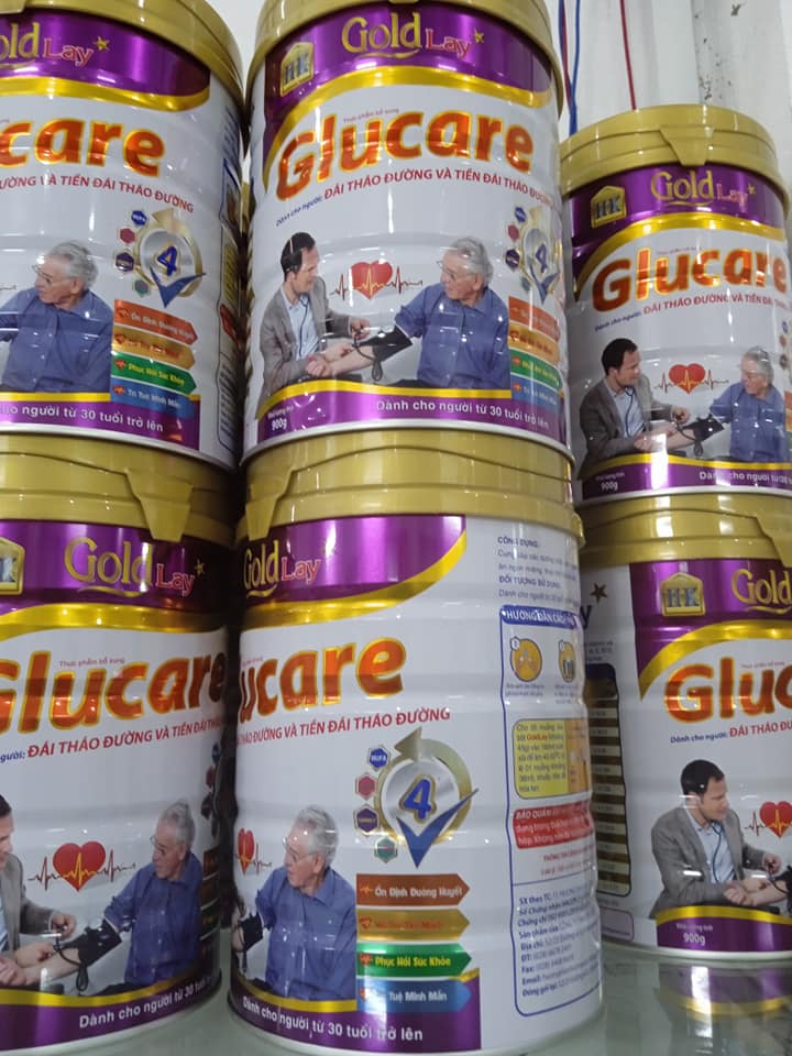 [HSD 2026] Sữa cho người tiểu đường và tiền tiểu đường Goldlay Glucare 900g