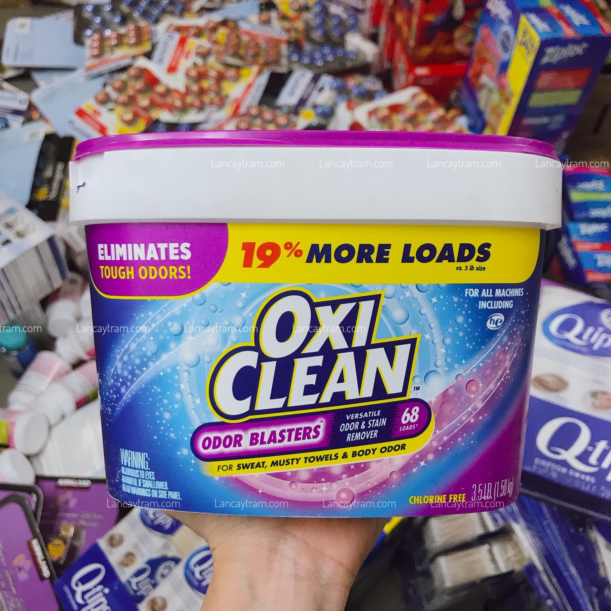 Bột tẩy đa năng OxiClean Versatile Odor Blasters hộp 1.58kg