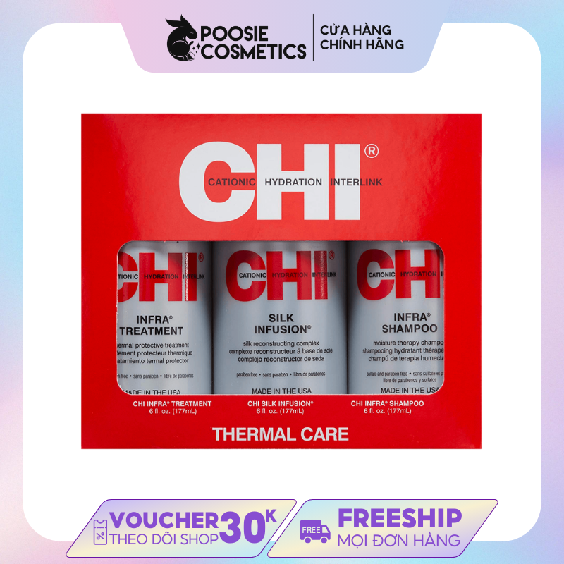 Tinh dầu dưỡng tóc CHI Silk Infusion 177ml