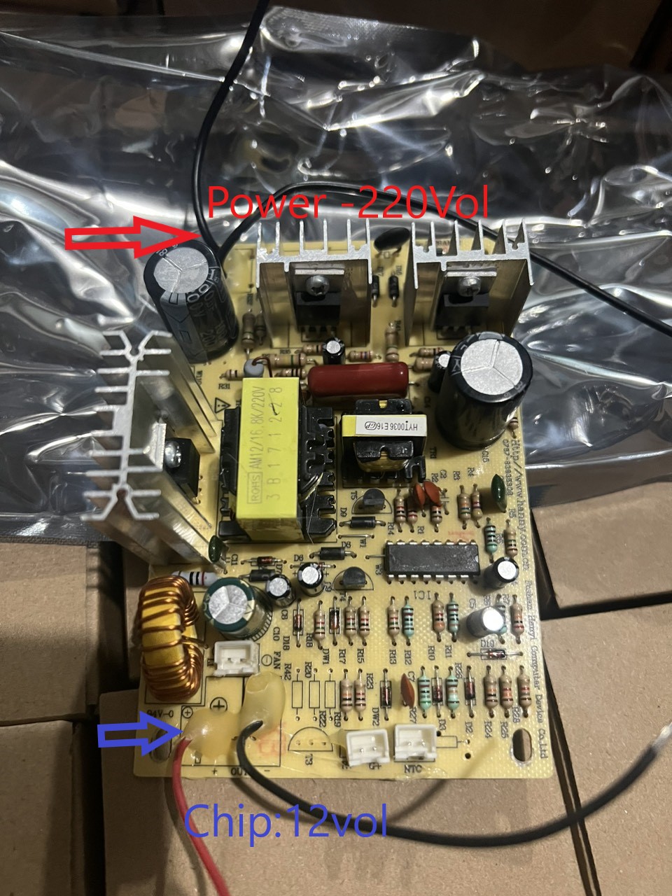 Bo mạch cây nước uống nóng lạnh bằng chip dùng chung cho Kangaroo, Sunhouse, Midea, Karofi, Toshiba, Electrolux... và các hãng khác