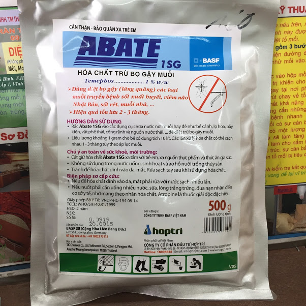Thuốc diệt bọ gậy abate 1sg