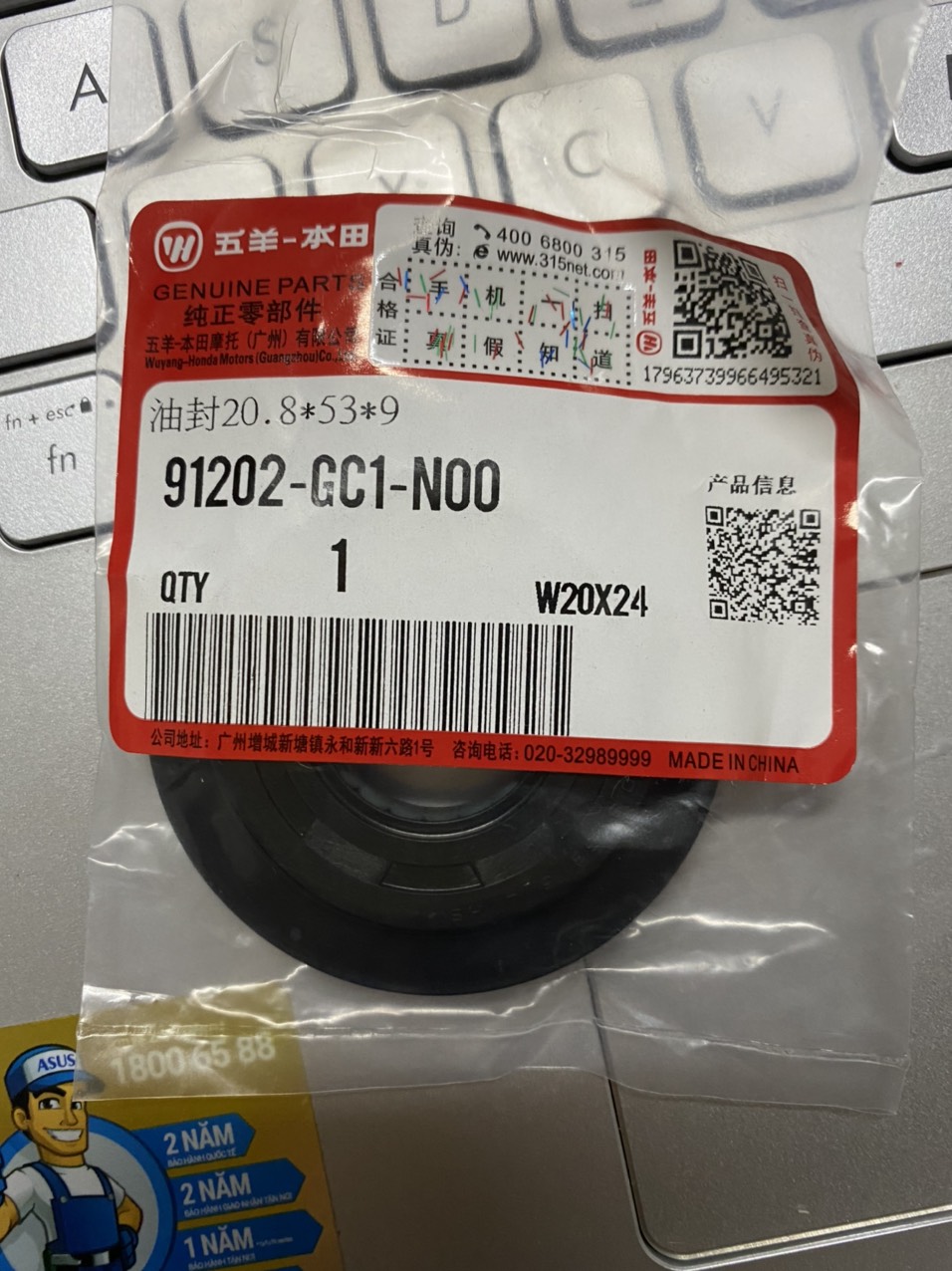 Phốt dên xe lead110/scr xài chung xe sh ý zin