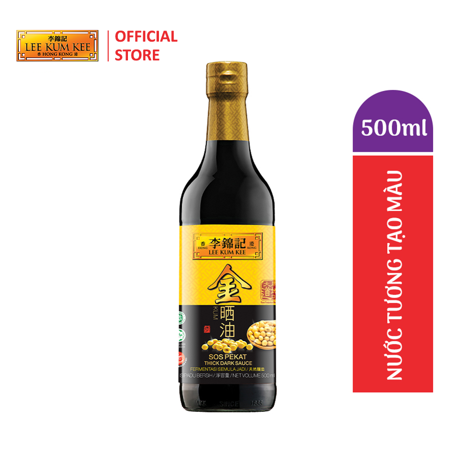 Nước tương Lee Kum Kee tạo màu Thick Dark Sauce 500ml
