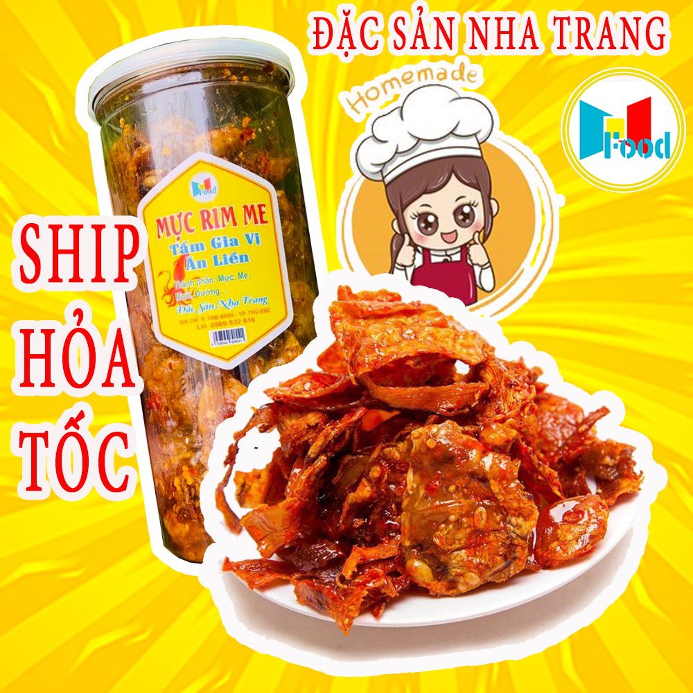 MỰC RIM SA TẾ HŨ 500GRAM MỰC RIM NHA TRANG