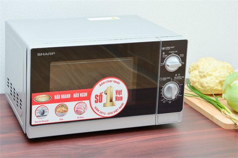 Lò vi sóng sharp r-205-vn-s dung tích 20l,