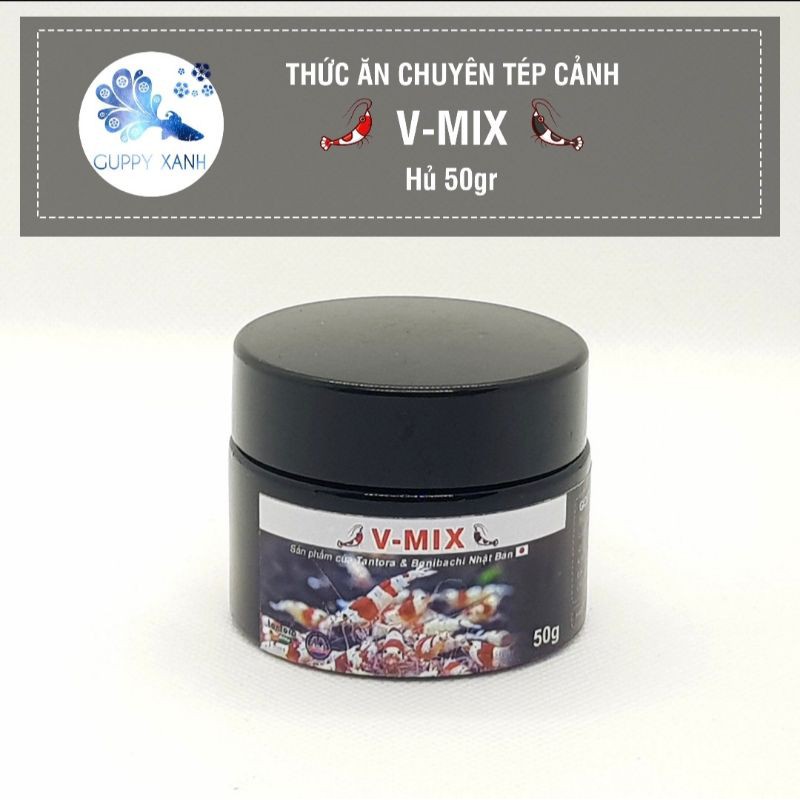 Cám tép cao cấp v-mix nhật bản - thức ăn cho tép vmix