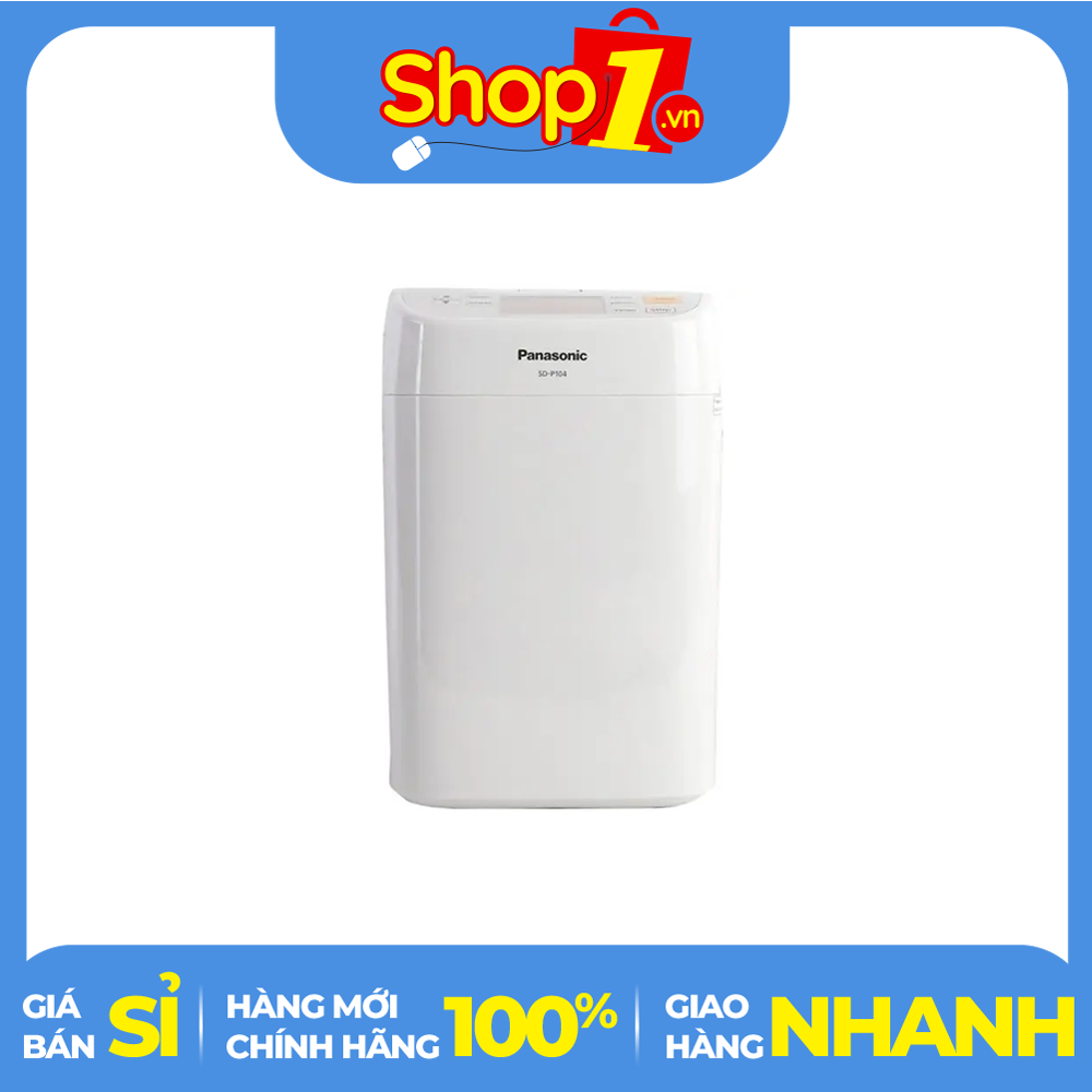 Máy làm bánh mì panasonic sd-p104wra - chức năng chính:nướng bánh mì - loại sản phẩm:máy làm bánh