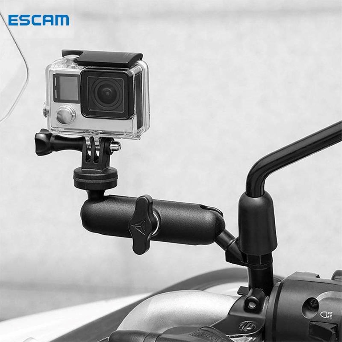 Bộ giá đỡ camera hành trình cho xe máy, xe đạp