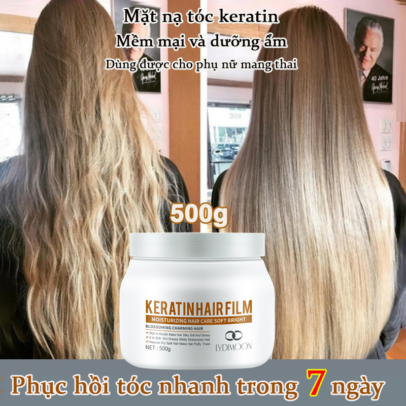 Ủ tóc siêu bóng mượt kem ủ tóc giảm gãy rụng phục hồi uốn nhuộm ủ tóc phục hồi hư tổn collagen
