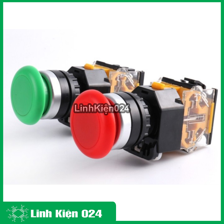 Nút bấm khởi động la38-11m 22mm nhấn nhả
