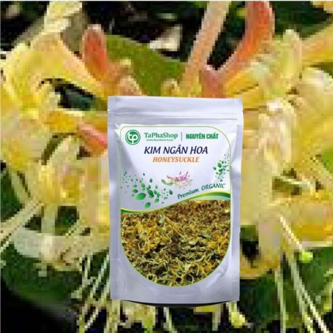 Sỉ toàn quốc 300g trà kim ngân hoa hoa kim ngân