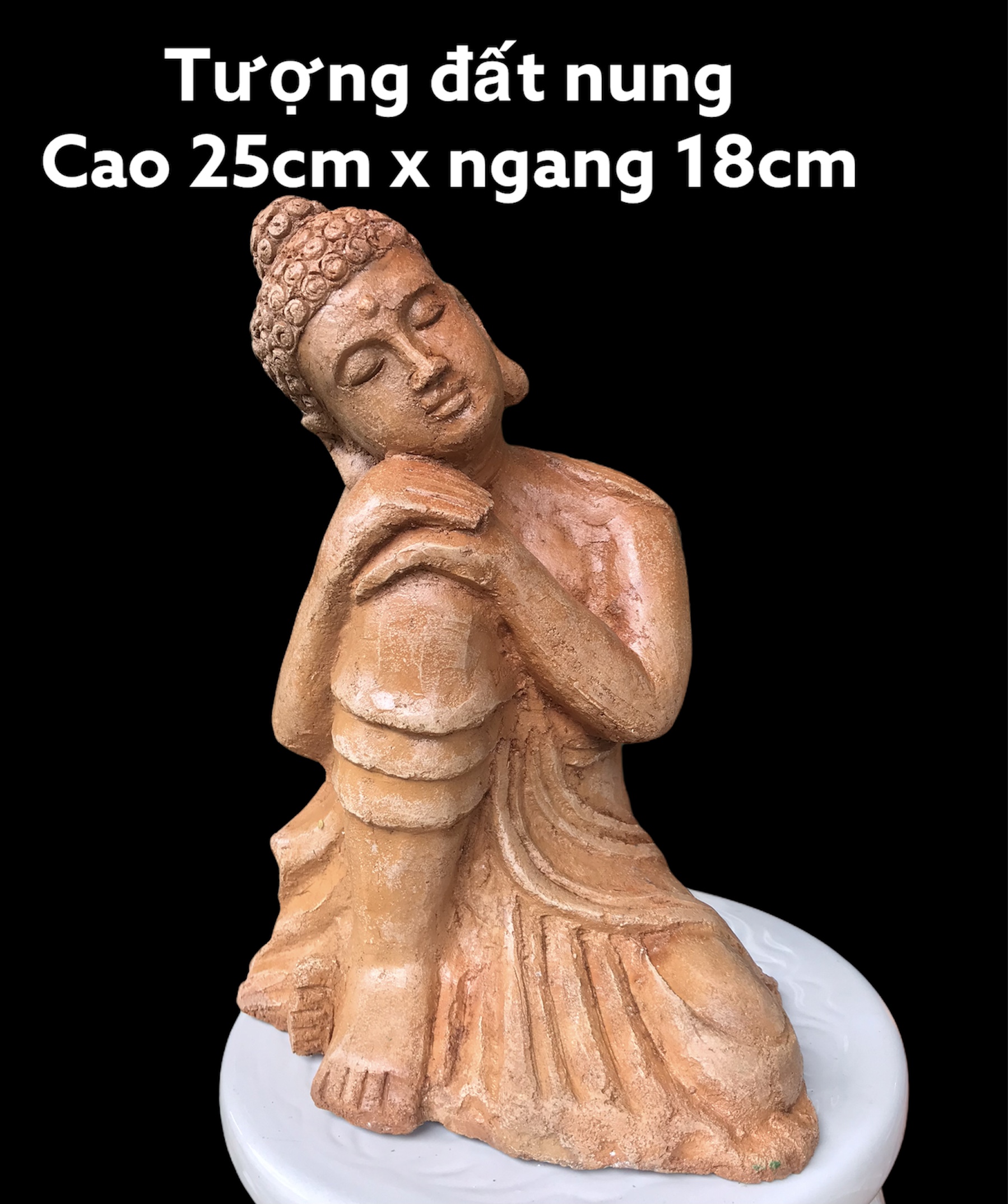 Tượng đất nung trang trí, tượng Phật