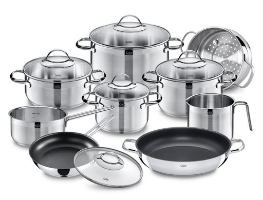 Bộ nồi silit achat 10 món