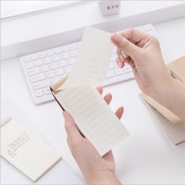 Sổ mini to-do list - sổ ghi chép grid giấy ô vuông - sổ nhỏ checklist - sổ lên kế hoạch planner