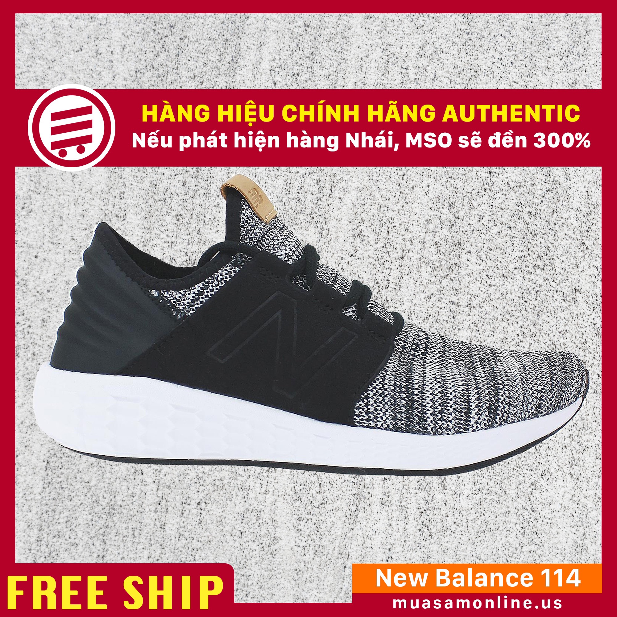 Giày thể thao Nam NEW BALANCE Chính Hãng US - New Balance 114
