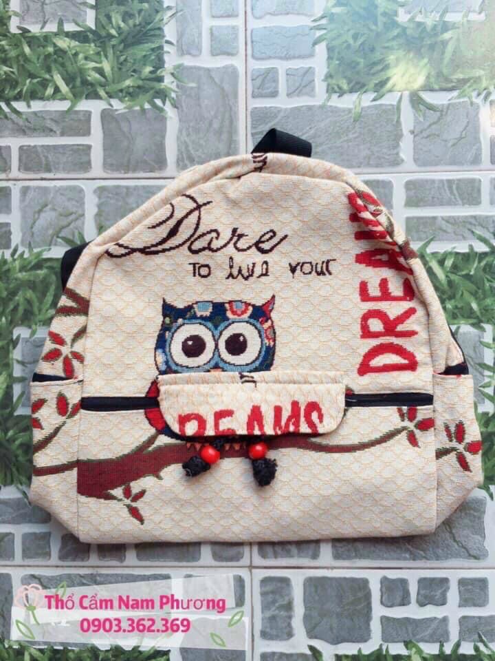 Balo thổ cẩm nhiều SIZE TRUNG GIÁ TẠI XƯỞNG