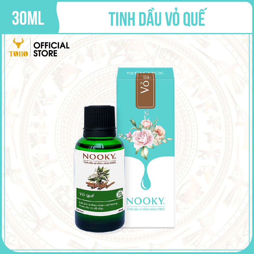 Tinh dầu vỏ quế nooky nguyên chất 100% | toro farm