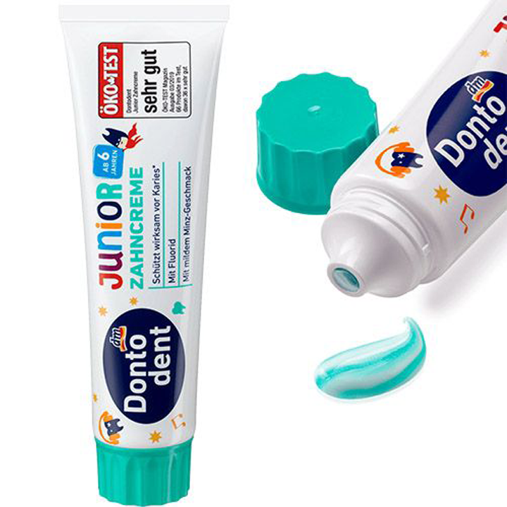 Kem Đánh Răng Dontodent Junior Cho Trẻ Trên 6 Tuổi, 100 ml