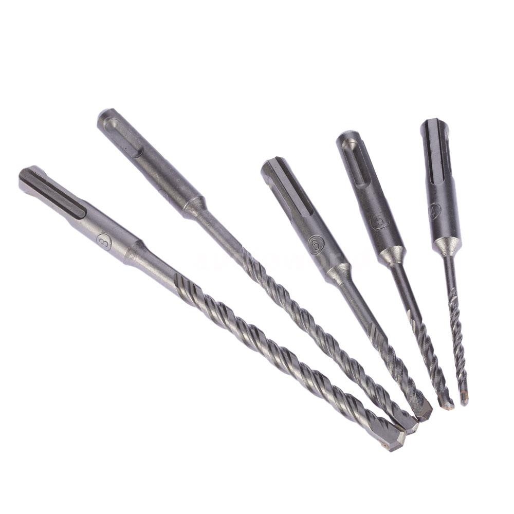 bộ 5 mũi khoan bê tông chuôi cài sds 10*160mm