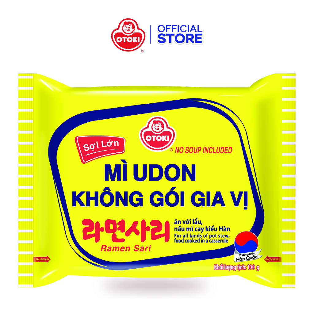 Mì Udon không gói gia vị Otoki 100g