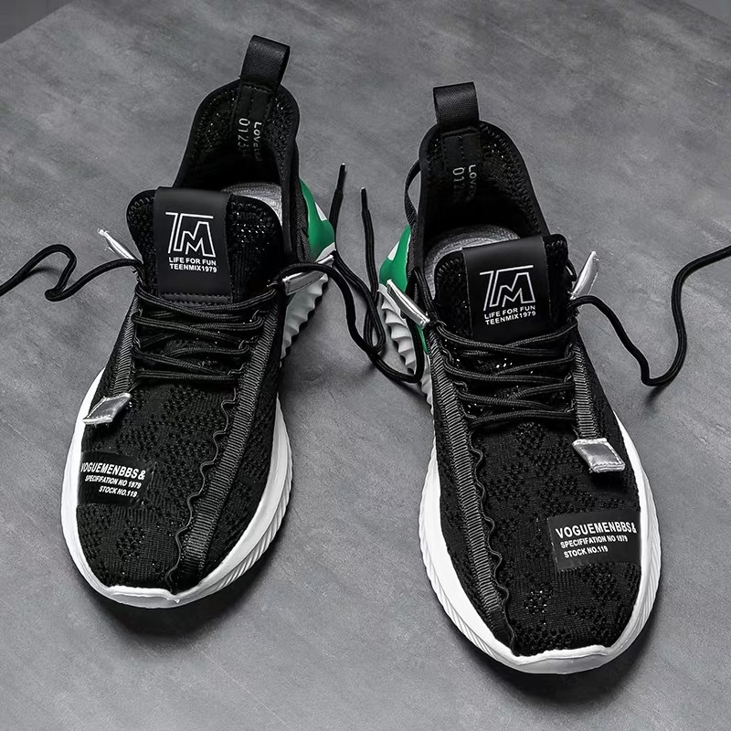 Giày Thể Thao Nam Sợi Dệt Cao Cấp Vải Thoáng Khí G158