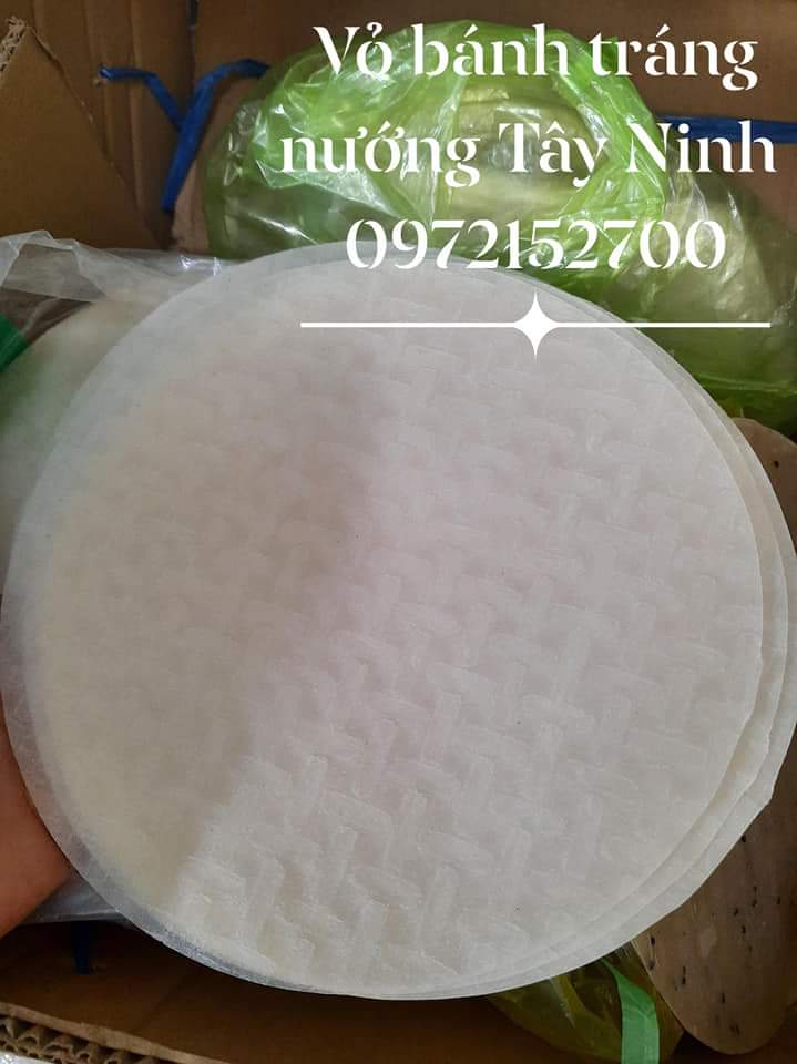 Vỏ bánh tráng nướng Tây Ninh