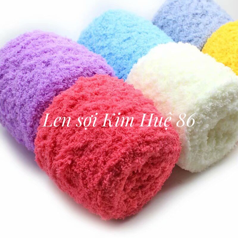 Len bông xù 100g