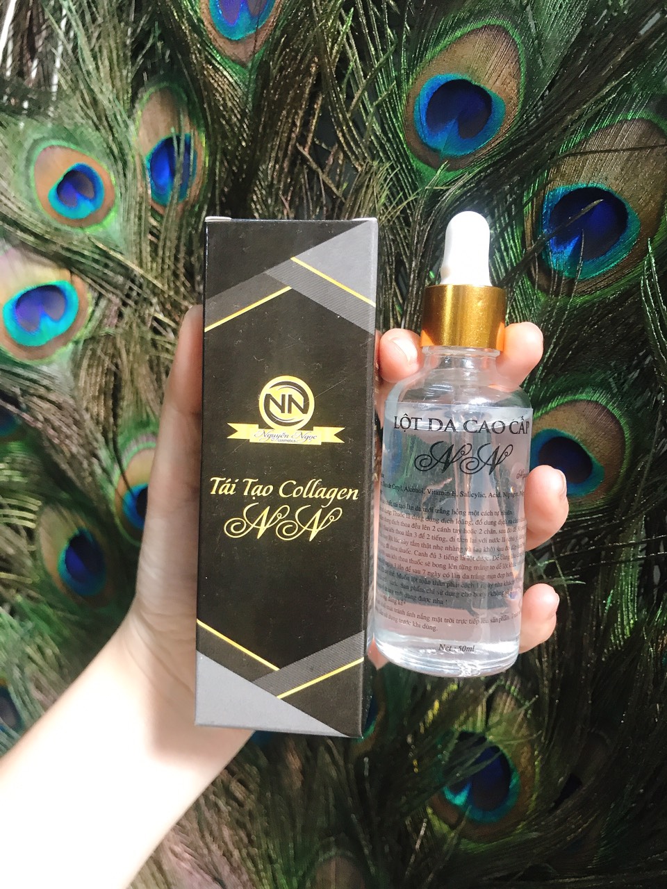 Thay da sinh học - Nước lột Da Collagen 3D NN 50ml - Mẫu mới