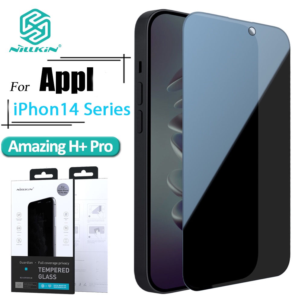 Kính cường lực ip 14 14 plus 14 pro 14 pro max miếng dán kính cường lực nillkin 9h bảo vệ toàn màn hình chống nhìn trộm