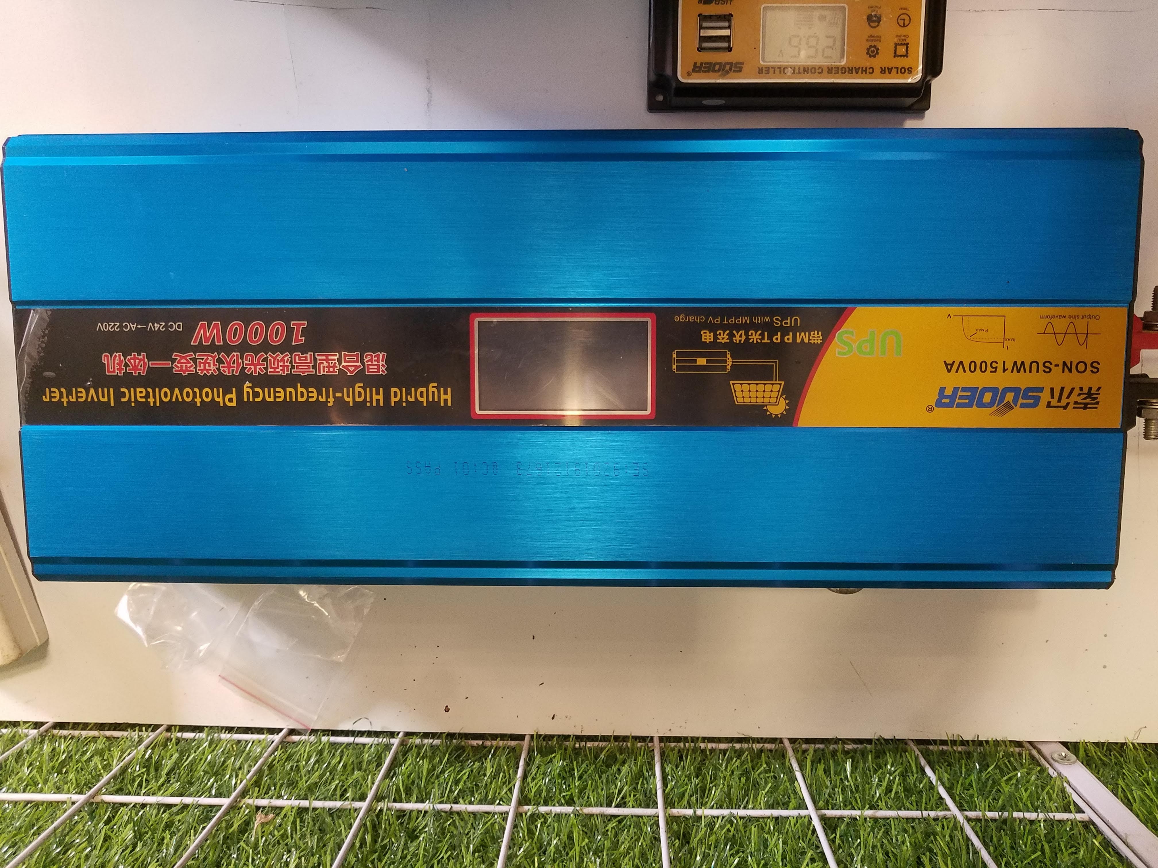 Kích điện Suoer 1000w 24VDC-220VAC son 1500va